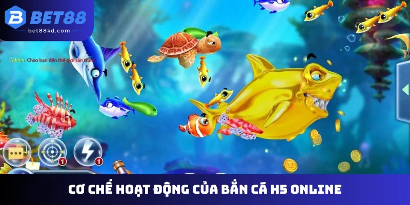 Cơ chế hoạt động của bắn cá H5 online