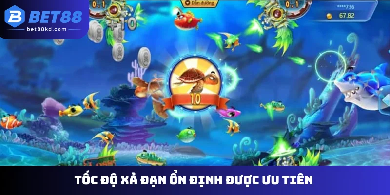 Tốc độ xả đạn ổn định được ưu tiên